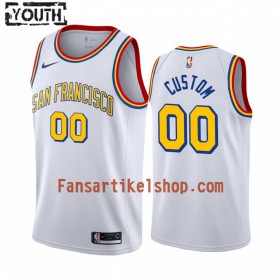 NBA Golden State Warriors Trikot Benutzerdefinierte Nike 2019-2020 Classic Edition Swingman - Kinder